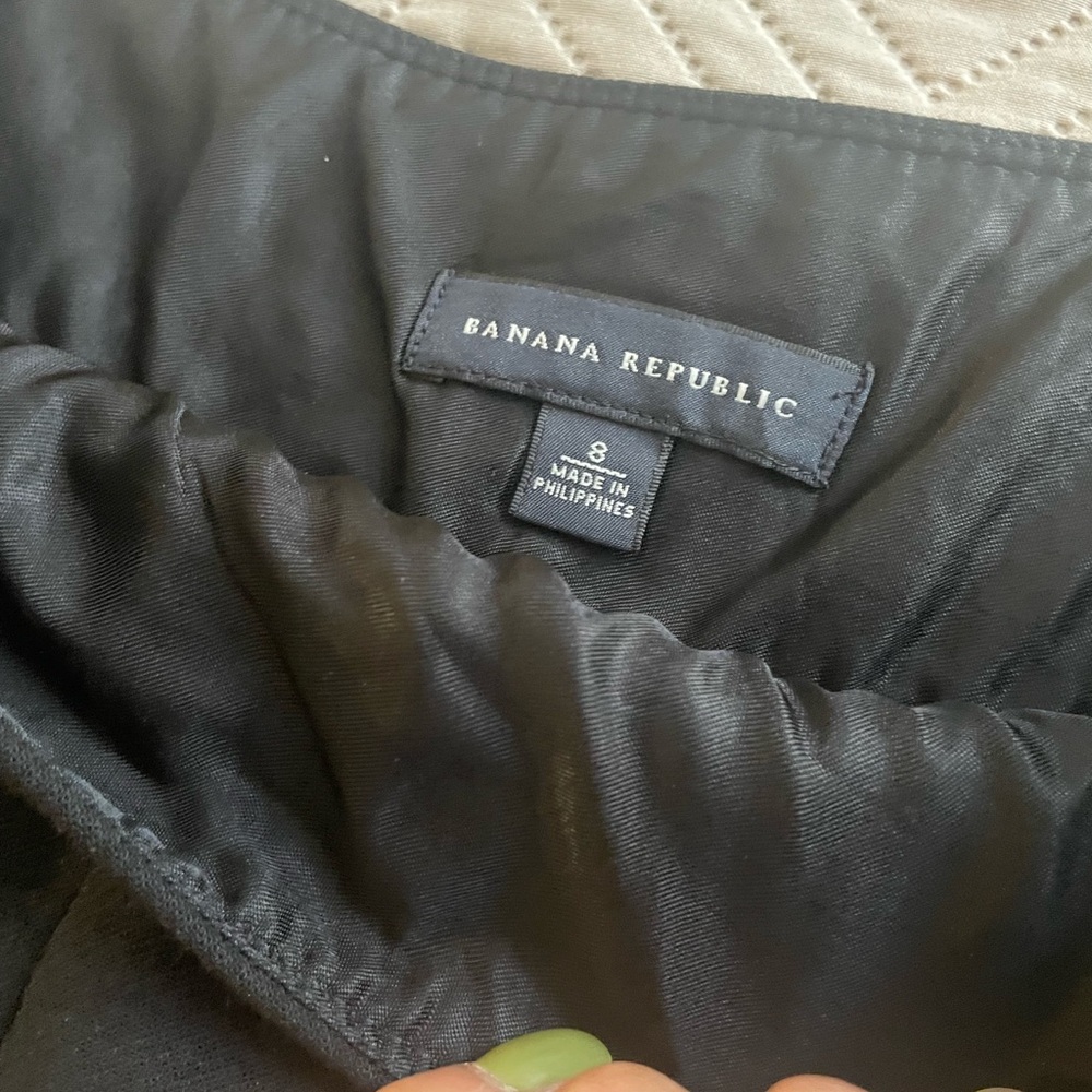 Banana Republic Black Mini Skirt
